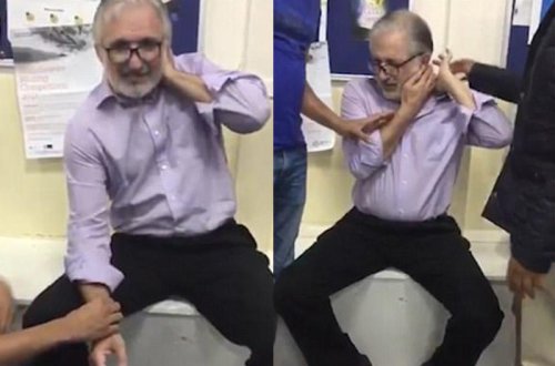 Məscidin imamını bıçaqladılar - VİDEO