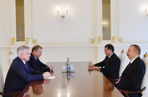 İlham Əliyev Belarus Təhlükəsizlik Şurasının dövlət katibini qəbul etdi - YENİLƏNİB