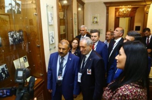 Türkiyəli qonaqlar Aşıq Şəmşir müzeyində olublar