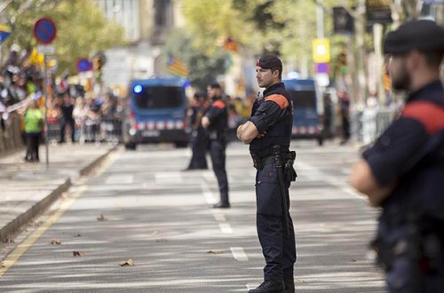 İspaniya polisindən Kataloniyada əməliyyat