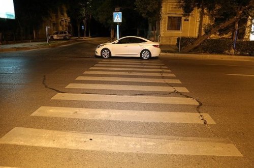 Sumqayıtda “Jeep” qadını vurdu