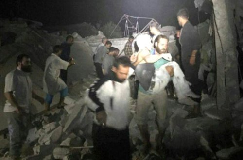 Rusiya və Əsəd rejimi Türkiyə sərhəddini bombaladı — Xeyli sayda ölü var