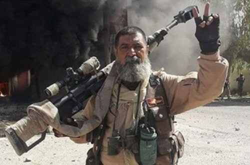 İŞİD terrorçularının əzrayılına çevrilən snayper həlak oldu — VİDEO