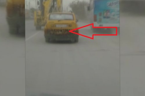 Bu iyrənc kadrlar Bakıda çəkildi - Yediyimiz çörək belə daşınır - VİDEO