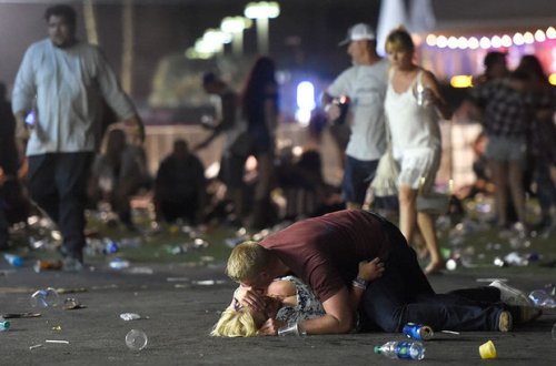 Las-Veqasda qorxu və ölüm – FOTOREPORTAJ