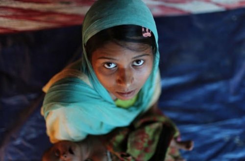 16 yaşlı xanımın həyat yoldaşı onun gözləri qarşısında güllələndi - FOTOLAR