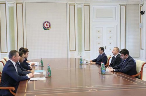 Prezident ukraynalı naziri qəbul etdi — YENİLƏNİB