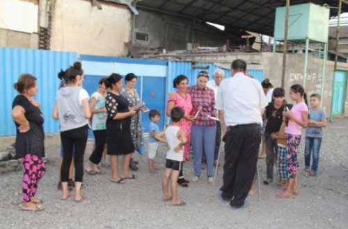 Qənirə Paşayeva Tovuzda sakinlərlə görüşdü - FOTOLAR