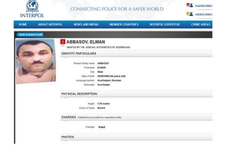 İnterpol daha bir azərbaycanlını axtarır - Foto