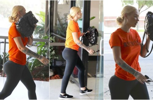 Məşhur müğənni ombasına plastik əməliyyat etdirdi - FOTOLAR