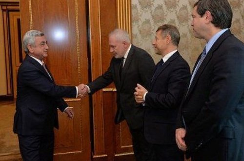 Həmsədrlər Sarkisyanla Azərbaycan və Ermənistan prezidentlərinin görüşünü müzakirə ediblər