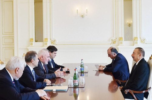 İlham Əliyev həmsədrləri qəbul etdi — YENİLƏNİB