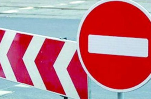 Bakıda bu yolda hərəkət məhdudlaşdırılacaq