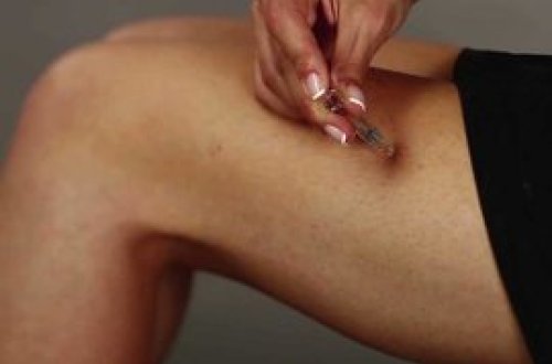 İynəni özü özünə vurdu - Başına iş gəldi - FOTO