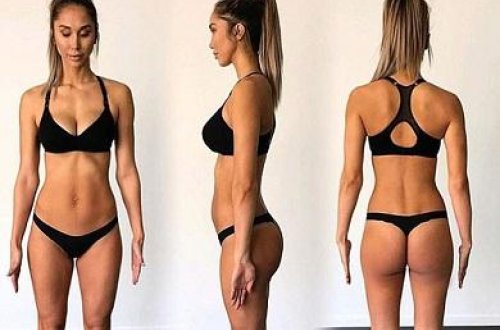 2 uşaq anası bədəni ilə qısqandırır - fotolar