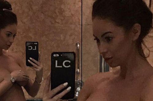 Şou ulduzu hamilə olduğunu lüt şəkli ilə elan etdi - FOTO