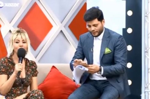 Zaur canlı efirdə Brilliant Dadaşovanın şəxsi mesajlarını oxudu: 