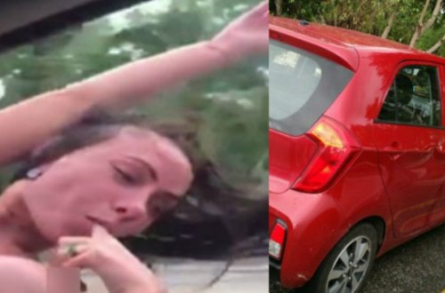 Çılpaq rus turist maşında striptiz göstərəndə faciəvi şəkildə öldü (VİDEO 18+)