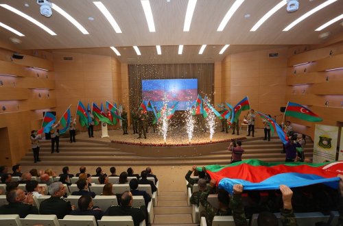 Binəqədi rayonunda “Vətənin müdafiəsinə hazıram!” adlı tədbir keçirildi.