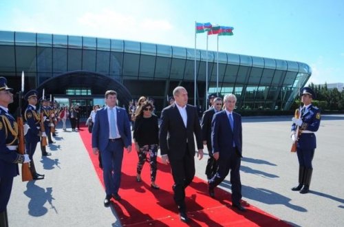 Bolqarıstan prezidentinin Azərbaycana rəsmi səfəri başa çatıb