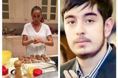 Mehriban Əliyeva oğlu üçün şam yeməyi hazırladı - FOTO