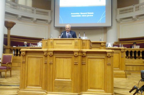 Oqtay Əsədov Sankt-Peterburqda Ermənistanı ifşa etdi