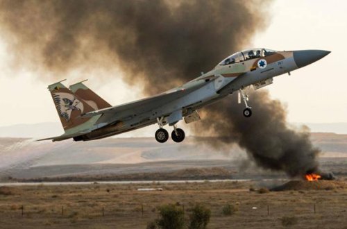 İsrail Suriyaya havadan hücum etdi