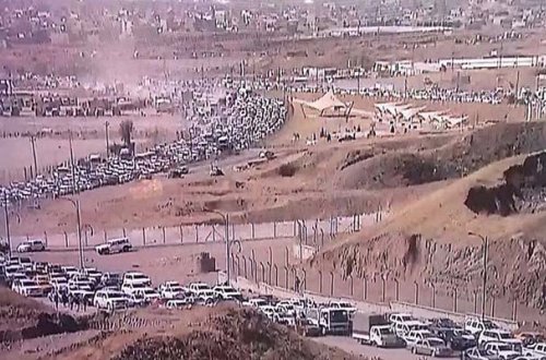 İraq ordusu Kərkükə girdi, kürdlər qaçmağa başladı - Fotolar