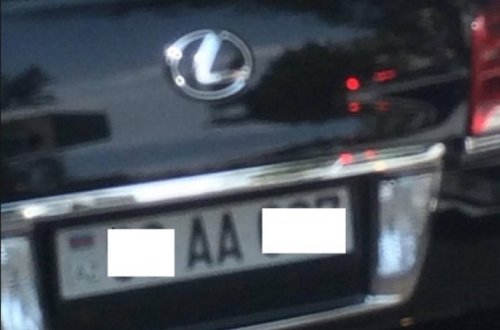 Bakıda AA 707 nömrəli 