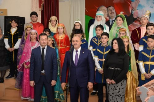 Nəsimi rayonunda 18 oktyabr - Dövlət müstəqilliyi günü münasibətilə tədbir keçirilib