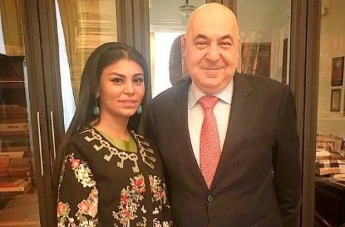 Çingiz Abdullayev kainat gözəli seçilən Afaqı təbrik etdi - FOTO