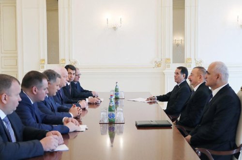 Prezident ukraynalı naziri qəbul edib — YENİLƏNİB