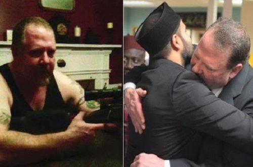 Məscidə atəş açandan sonra həyatı dəyişmiş amerikalı - Video