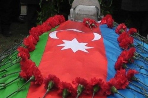 Ermənistanın təxribatı nəticəsində şəhid olan əsgər dəfn edildi