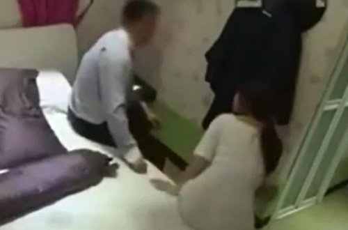 Xəyanət edən ərinə otel otağında həyatının şokunu yaşatdı - FOTO