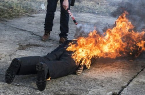 Yevlax sakini ailə münaqişəsi zəminində özünü yandıraraq öldürüb