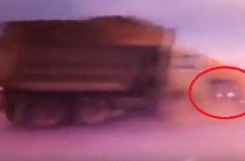 Dəfn mərasimində araq içən sürücü və arvadı belə öldü - Anbaan VİDEO