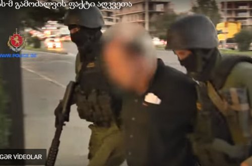 Tiflisdə azərbaycanlı kriminal avtoritet saxlanıldı - Xüsusi əməliyyat+Video