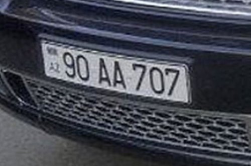 Qaraşovun oğlunun avtomobili piyadanı belə vurub – VİDEO