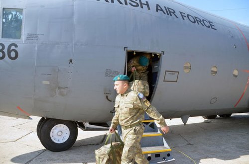 Əfqanıstandakı Azərbaycan sülhməramlılarının bir qrupu vətənə qayıtdı – FOTO