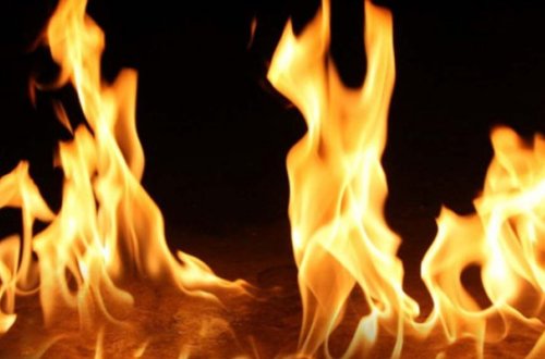 Tövləni yandıran yeniyetmə saxlanıldı