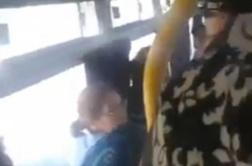 Bakıda avtobusda növbəti dava: 