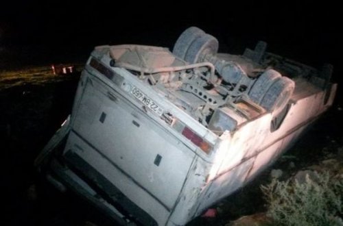 Goranboyda qəzaya düşən pambıqçılardan XƏBƏR VAR