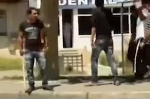 Azərbaycanlılar arasında toqquşma – VİDEO