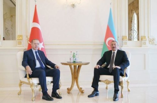 Azərbaycan və Türkiyə prezidentlərinin təkbətək görüşü olub- YENİLƏNİB