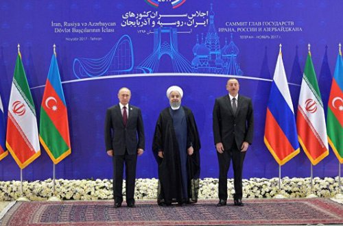 Prezidentlərin Tehran görüşündə Bakı-Tbilisi-Qars layihəsinin əhəmiyyəti vurğulandı