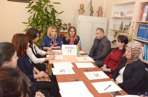 “Qonaq-şagird” layihəsi çərçivəsində 299 saylı məktəb-liseydə görüş keçirilib