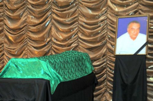 Rafiq Hüseynovla vida mərasimi keçirilir - FOTO