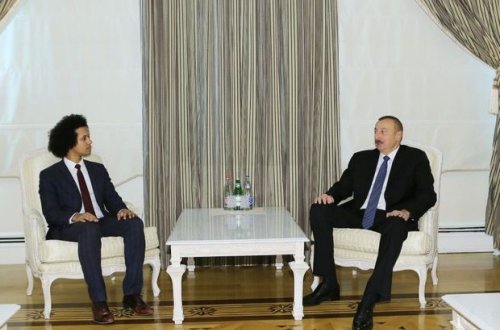 İlham Əliyev Fransa nümayəndə heyətini qəbul edib - YENİLƏNİB