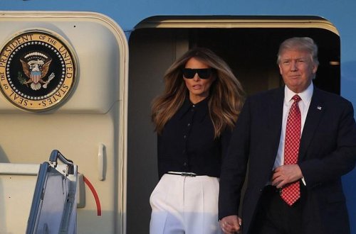 Trampın Yaponiyaya səfəri başladı